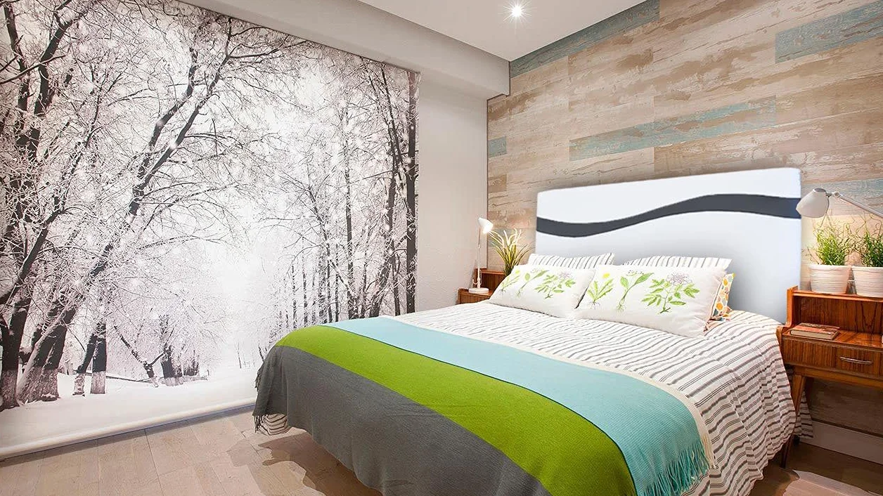ONEK-DECCO Cabecero Mod. Kansas con Botones tapizado en Polipiel Acolchado de Dormitorio Medidas Cabezal de Cama niño, Juvenil y Matrimonio (Altura 70 cm) (Blanco-Plata, 90x70)
