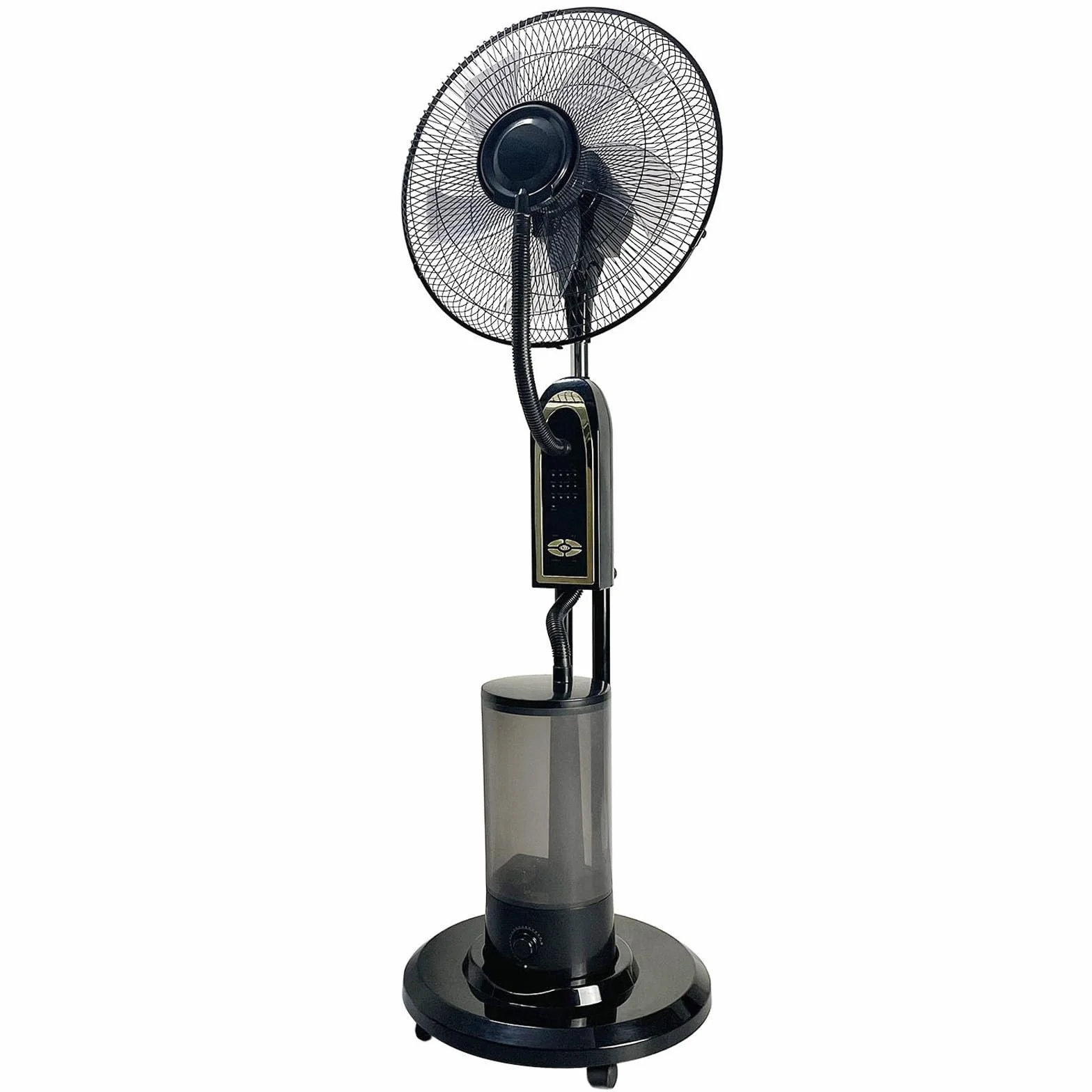 Ventilador Suelo, Ventilador Nebulizador con 3 Velocidades de Enfriamiento Y Depósito de Agua Grande de 4 L (1,06 Galones); Ideal para Oficinas Y Uso Doméstico