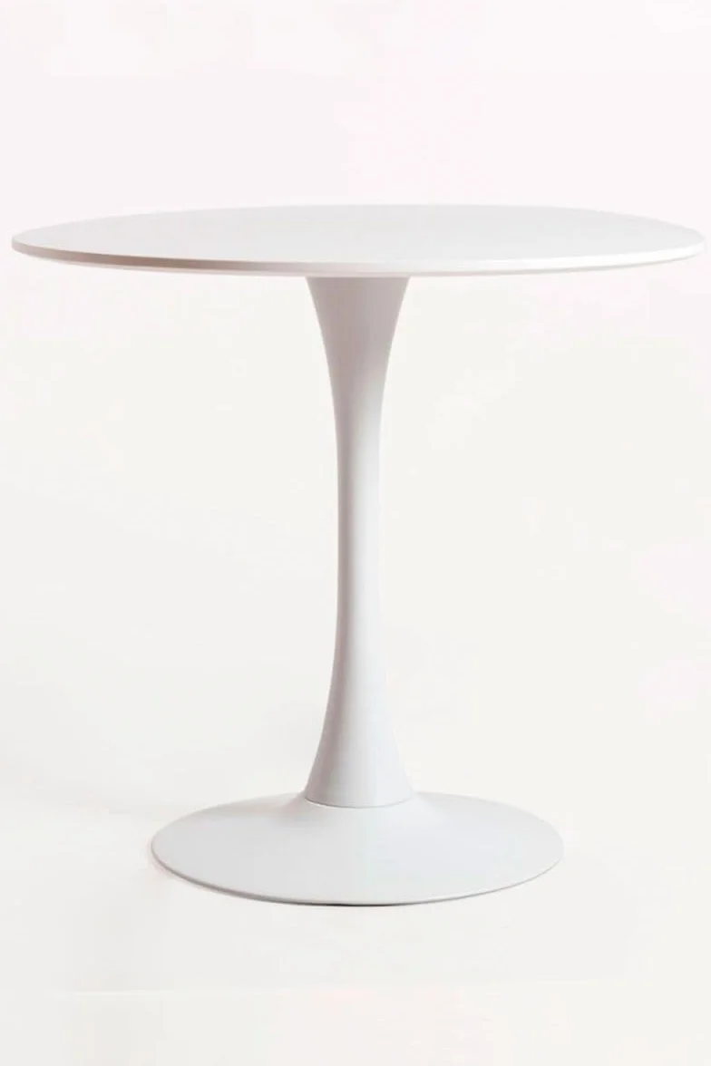 Regalos Miguel - Estilo Nórdico - Mesa Kolio 80 cm - Blanco