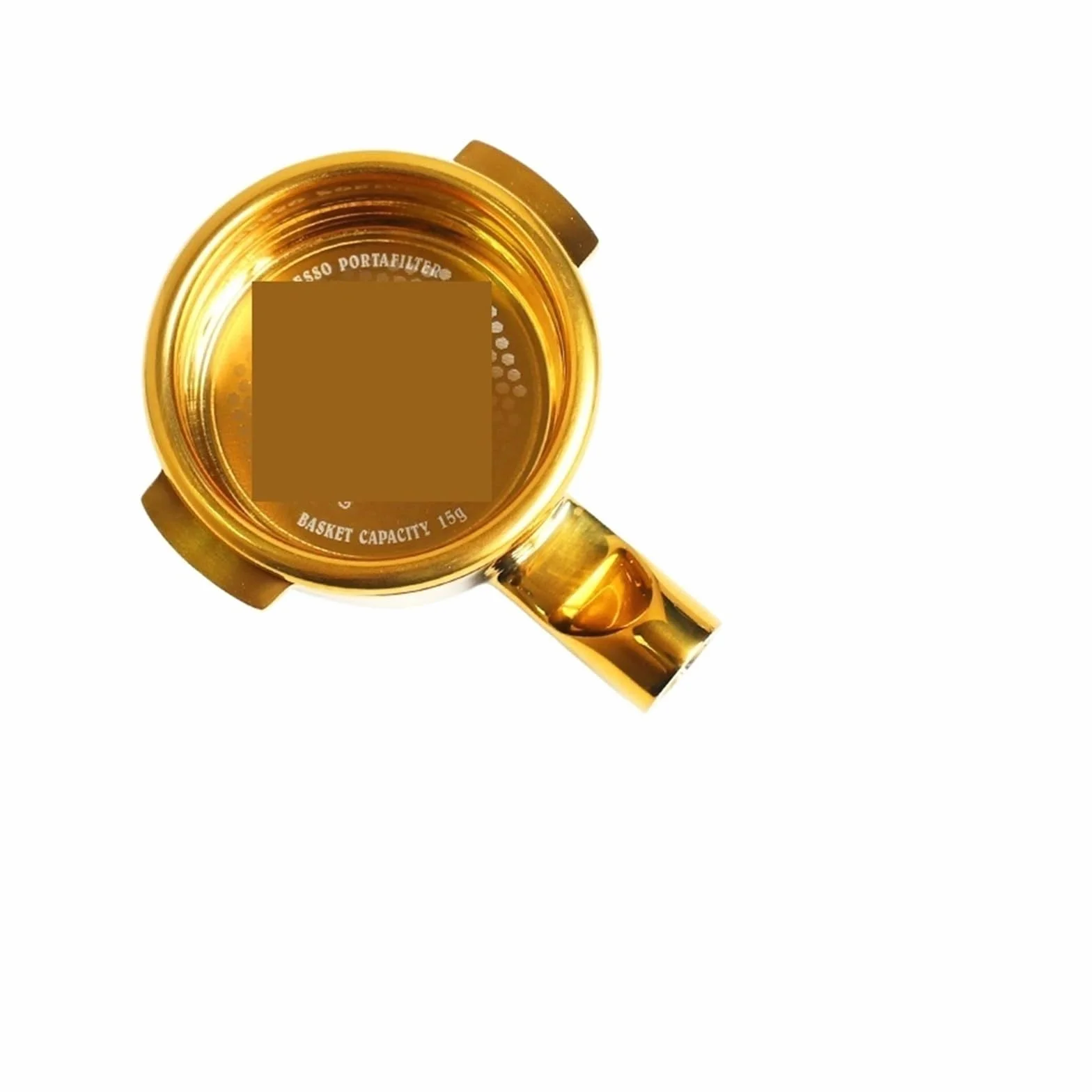 Portafiltro sin fondo for café, cesta de filtro precisa desnuda, compatible con Lelit Flair ECM, 58MM E61, accesorios for máquina de café expreso, herramienta Barista | 58mm GBX 15g GD