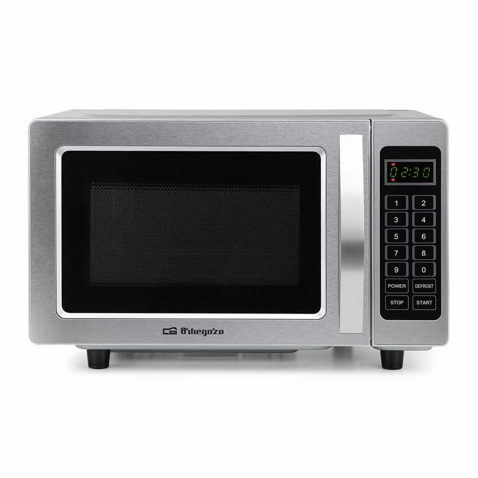 Microondas Orbegozo MI 2580 PR profesional 25L 1000W acero inoxidable