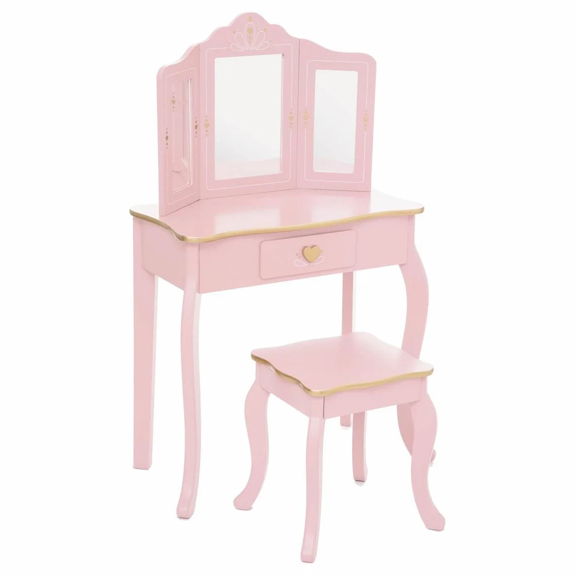 Tocador Con Taburete Sissi Rose Atmosphera