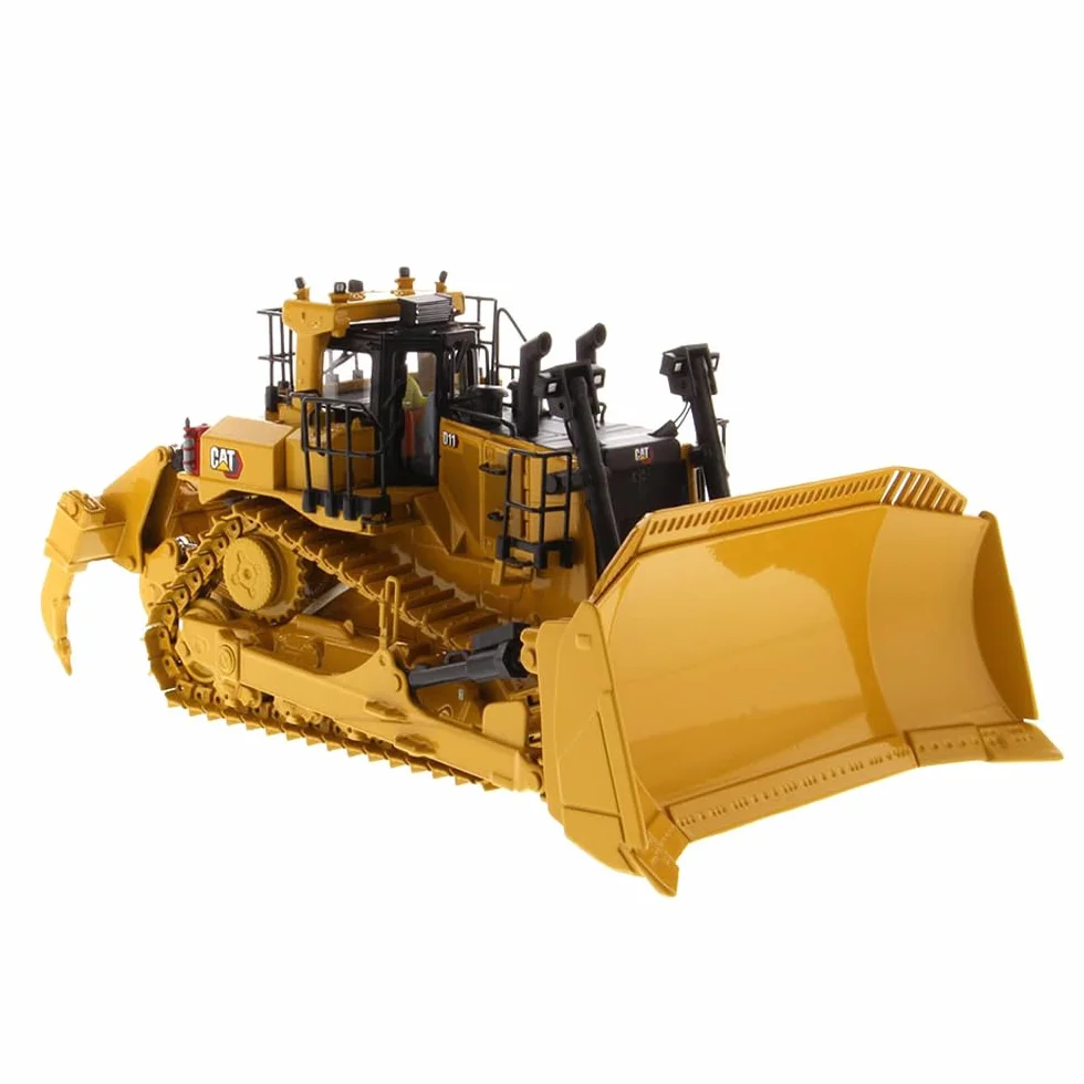 Diecast Masters 85604 - Cat D11 Fusion Track Type Tractor, Escala 1:50, a Partir de 14 años, en Caja de Lata, Ideal para coleccionistas | Caterpillar Dozer modelo réplica adulto coleccionista Die-Cast Metal Track Type Tractor vehículo de construcción