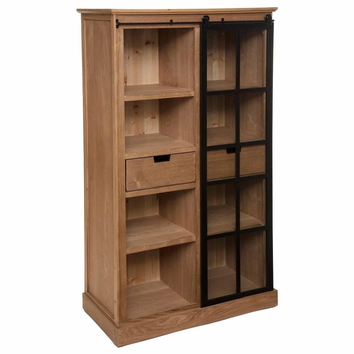 ATMOSPHERA CREATEUR D'INTERIEUR Vitrina Danik de 2 cajones