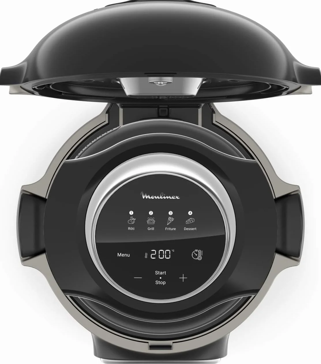 Moulinex Extra Crisp EZ1508 Tapa accesorio para Cookeo, 4 funciones, cocina al grill, fríe con aire, postres, cocina saludable