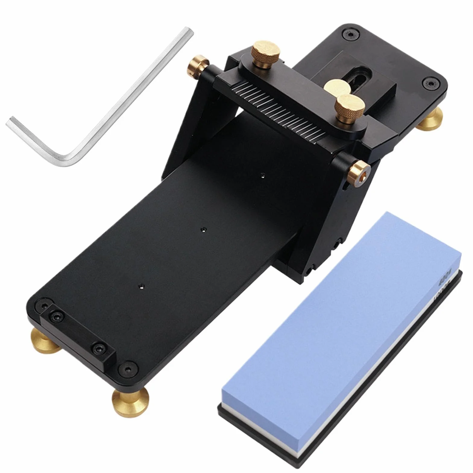 Kit De Afilado Para Cinceles Aleación Aluminio Ajustable Silencioso | Guía afiladora para cinceles y cepillos Para Cepillo, Muebles, Manualidades, Bricolaje, Mantenimiento, Restauración, Cuidado