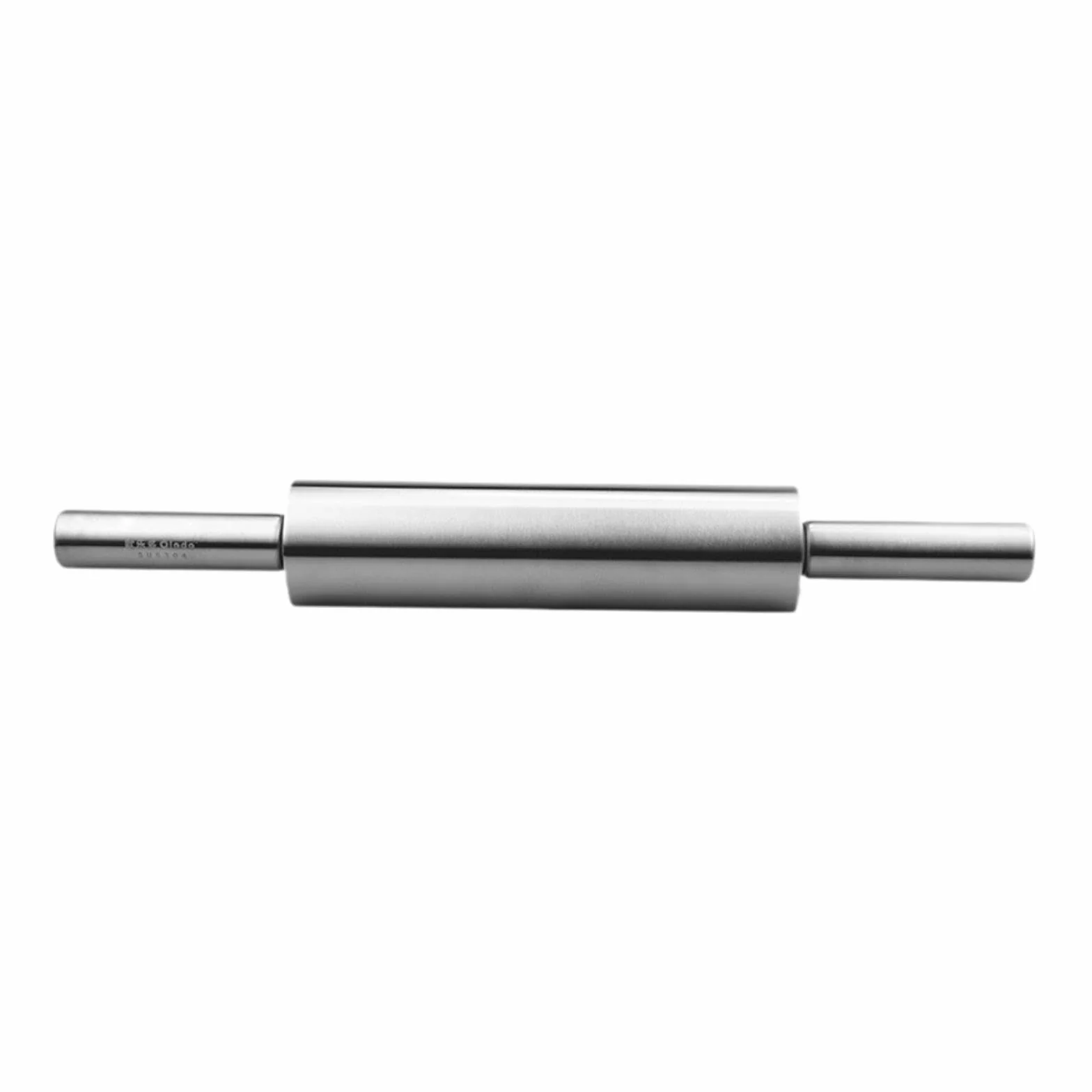 MagiDeal Rodillo de Acero Inoxidable, Herramienta para Hornear Pasteles, Rodillo de Mano para Hornear, Utensilios de Cocina para Galletas, pastas y Pasteles, M