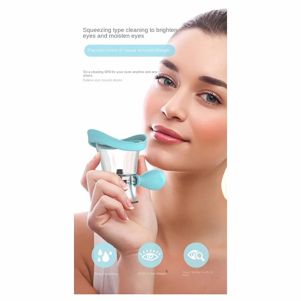 Nagoyuki Vasos de Silicona Suave para Lavado de Ojos Reutilizables