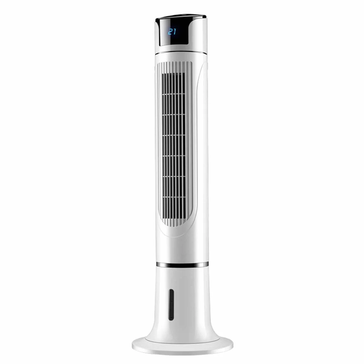 Ventilador De Torre Columna Oscilación Oscilador Personal Mini Escritorio Sin Hojas 3 Modos Funcionamiento 3 Velocidades (Maquinaria)