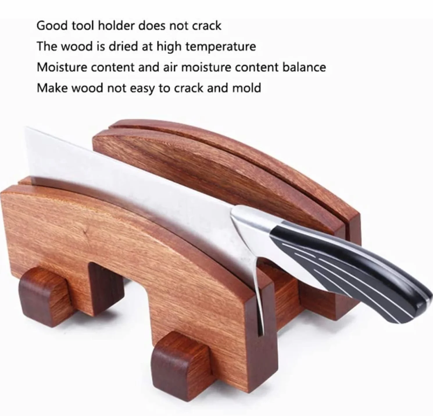 Bloque Cuchillos Cocina Portacuchillos De Madera Multifunción Bloque De Cuchillos Soporte Cuchillos Almacenamiento Accesorios De Cocina Herramienta
