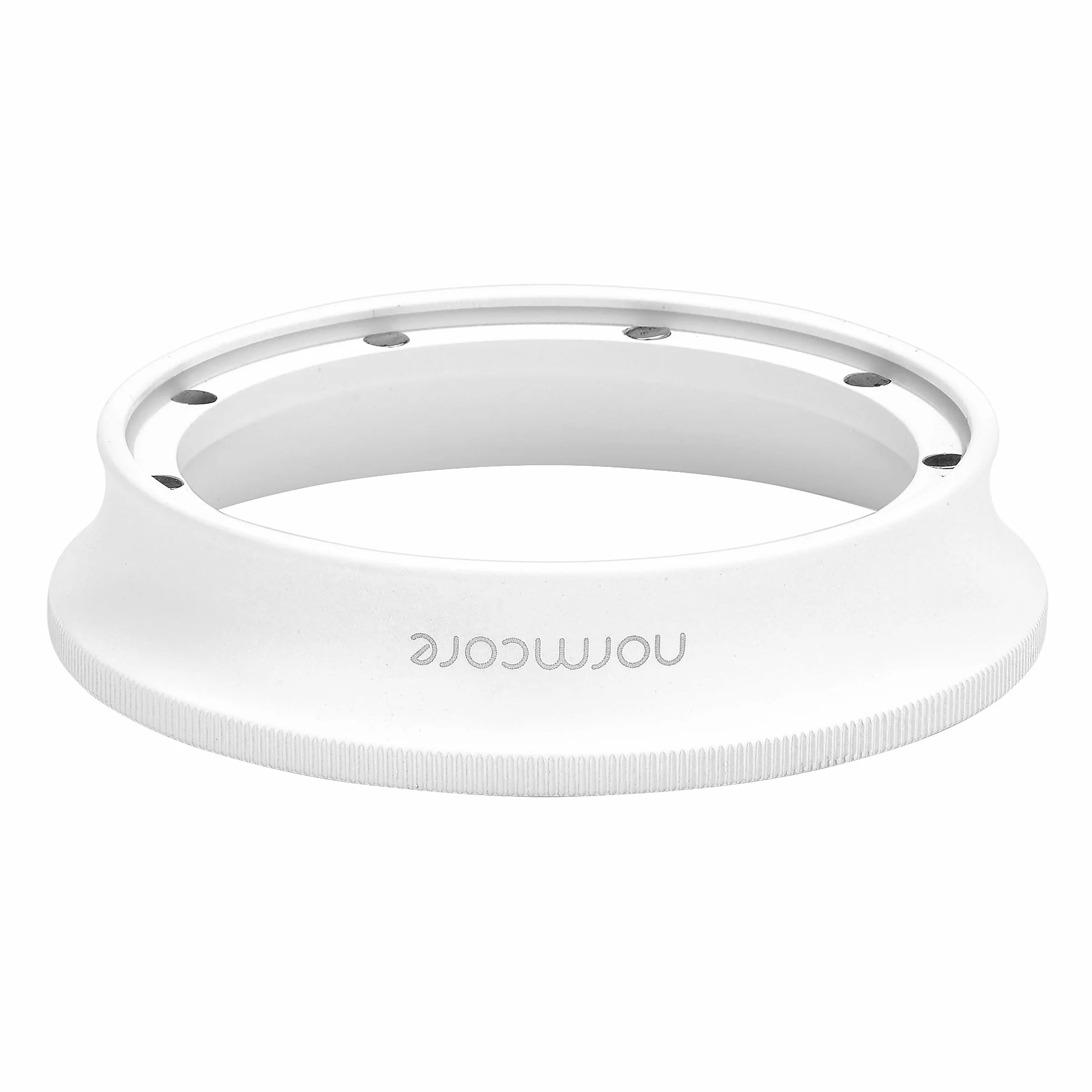 Normcore Embudo dosificador espresso 58 mm V2 – Anillo dosificador magnético 18 mm aluminio anodizado con 8 imanes neodimio para portafiltro 58 mm