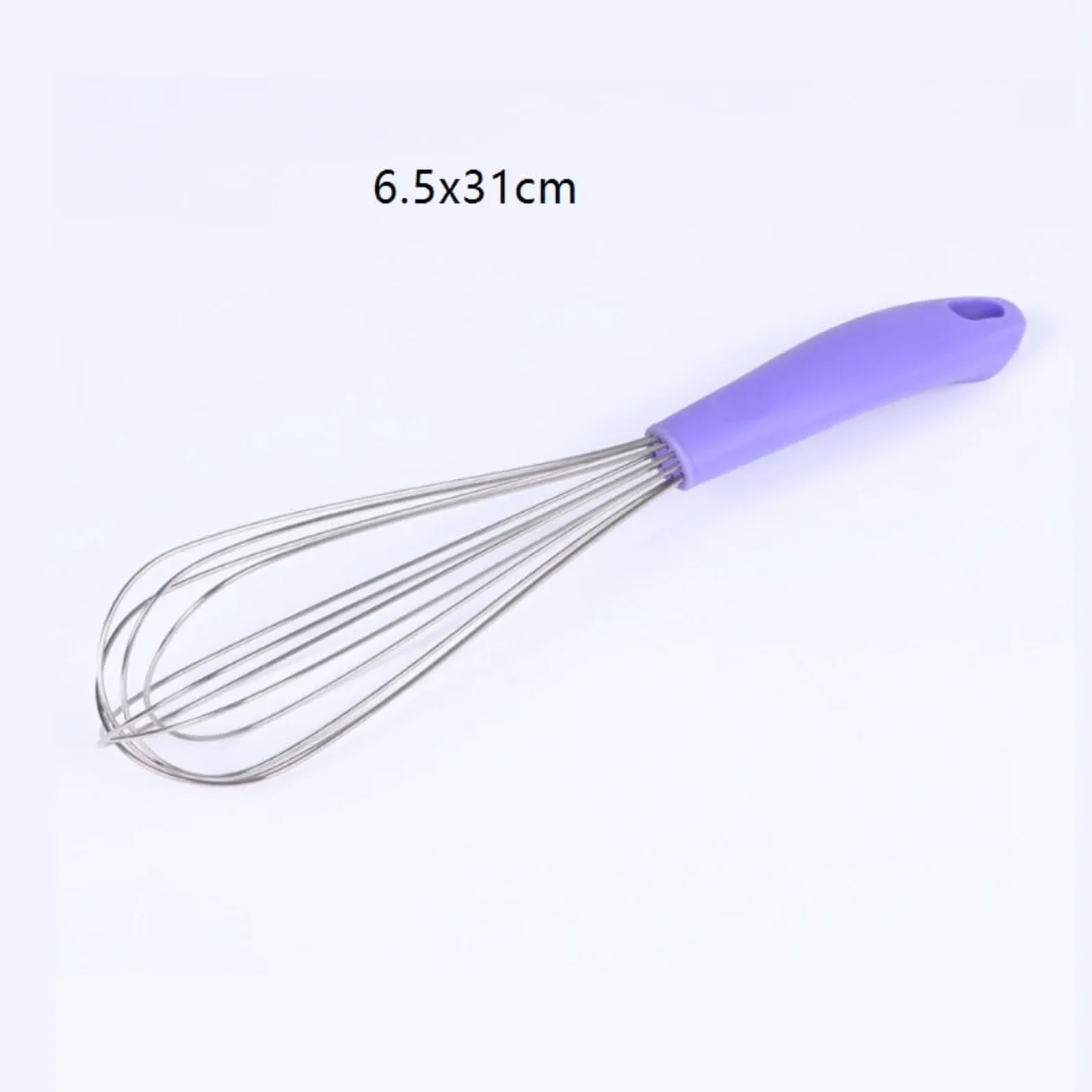 Varillas Cocina Espumador De Leche Batidor De Acero Inoxidable, Batidor De Huevos Manual De Cocina, Batidor De Crema, Herramientas For Hornear En Casa Batidora De Leche(31x6.5cm)