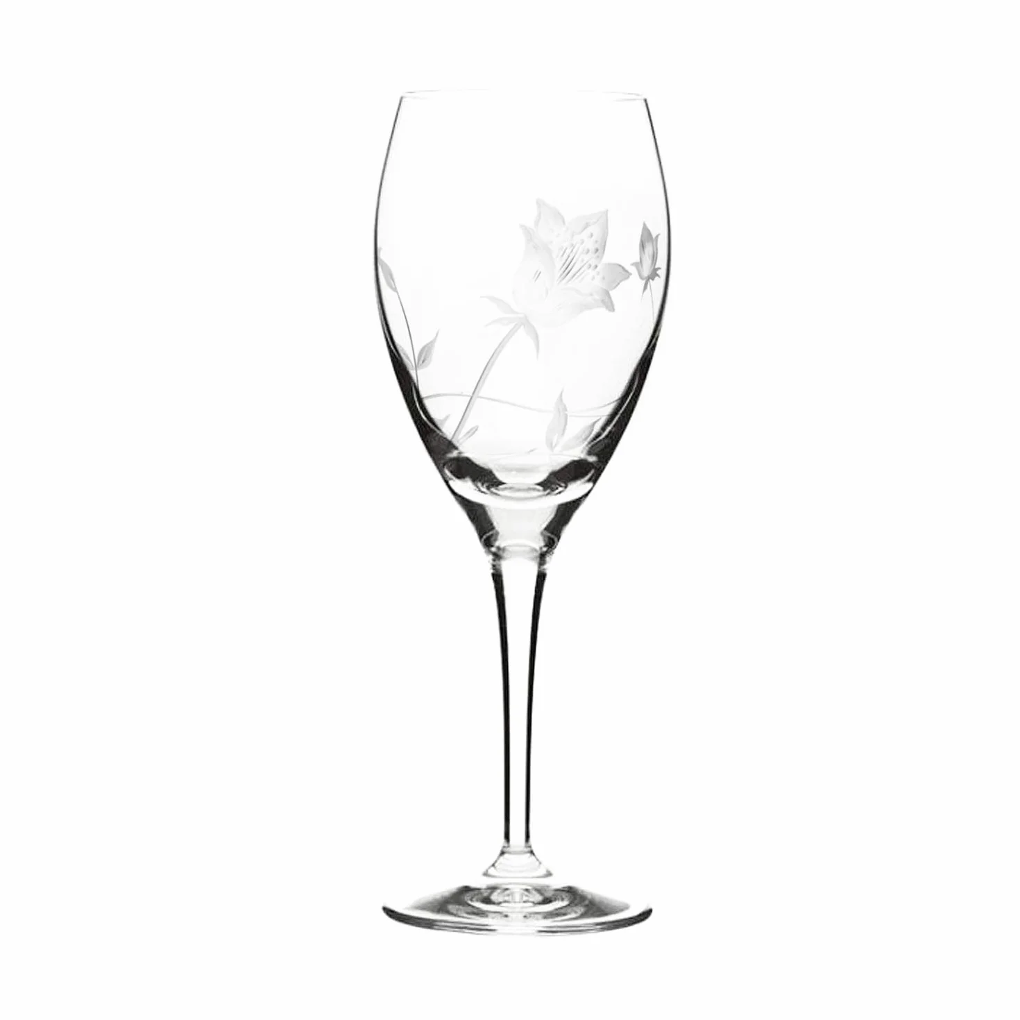 ARNSTADT KRISTALL Copa de vino tinto Liana (24 cm) cristal soplado artesanalmente · tallado a mano · Hecho a mano en Alemania