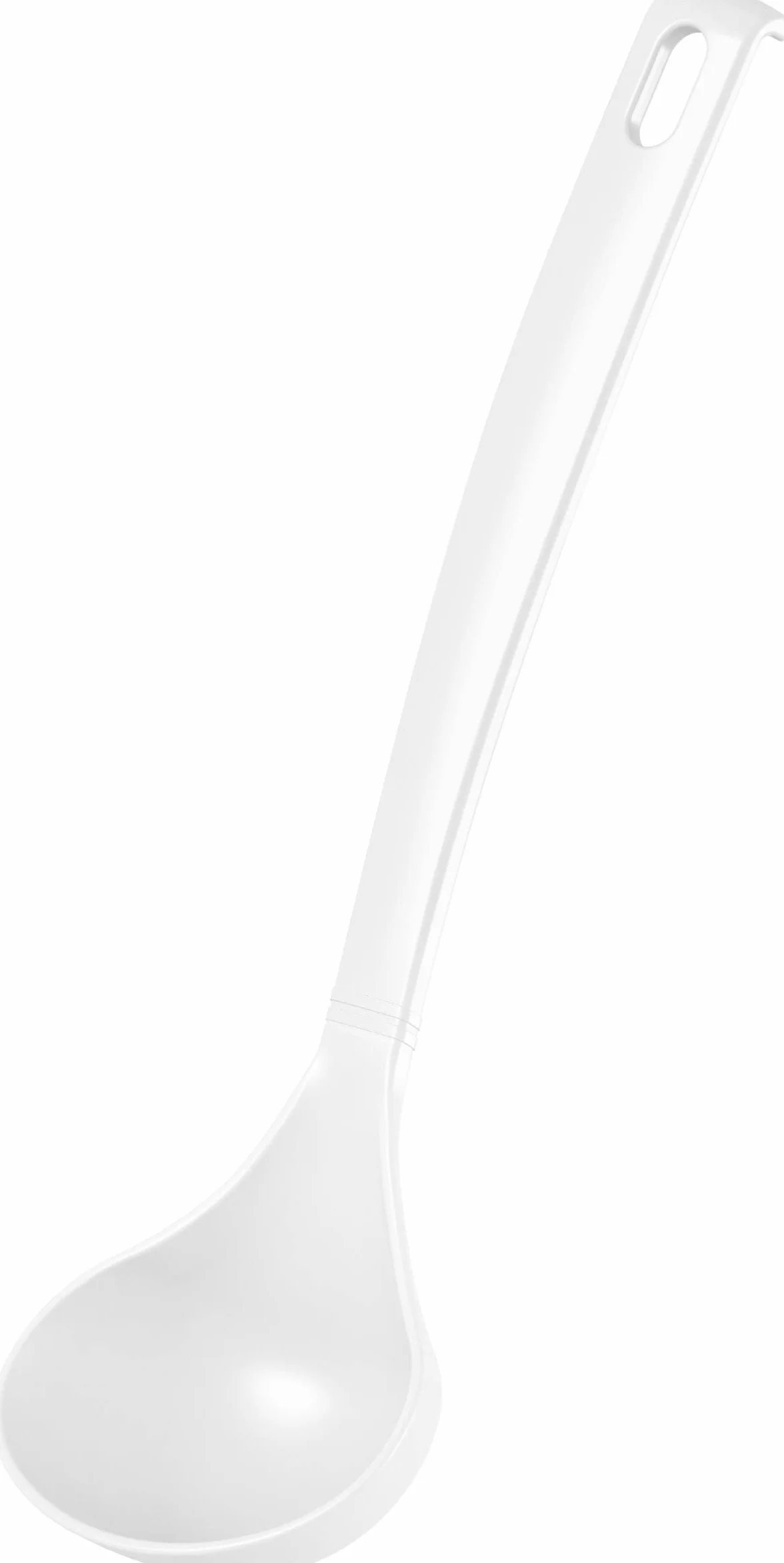 FACKELMANN 24299 - Cucharón para salsa (plástico, para ollas y sartenes revestidas, color: blanco), cantidad: 1 unidad