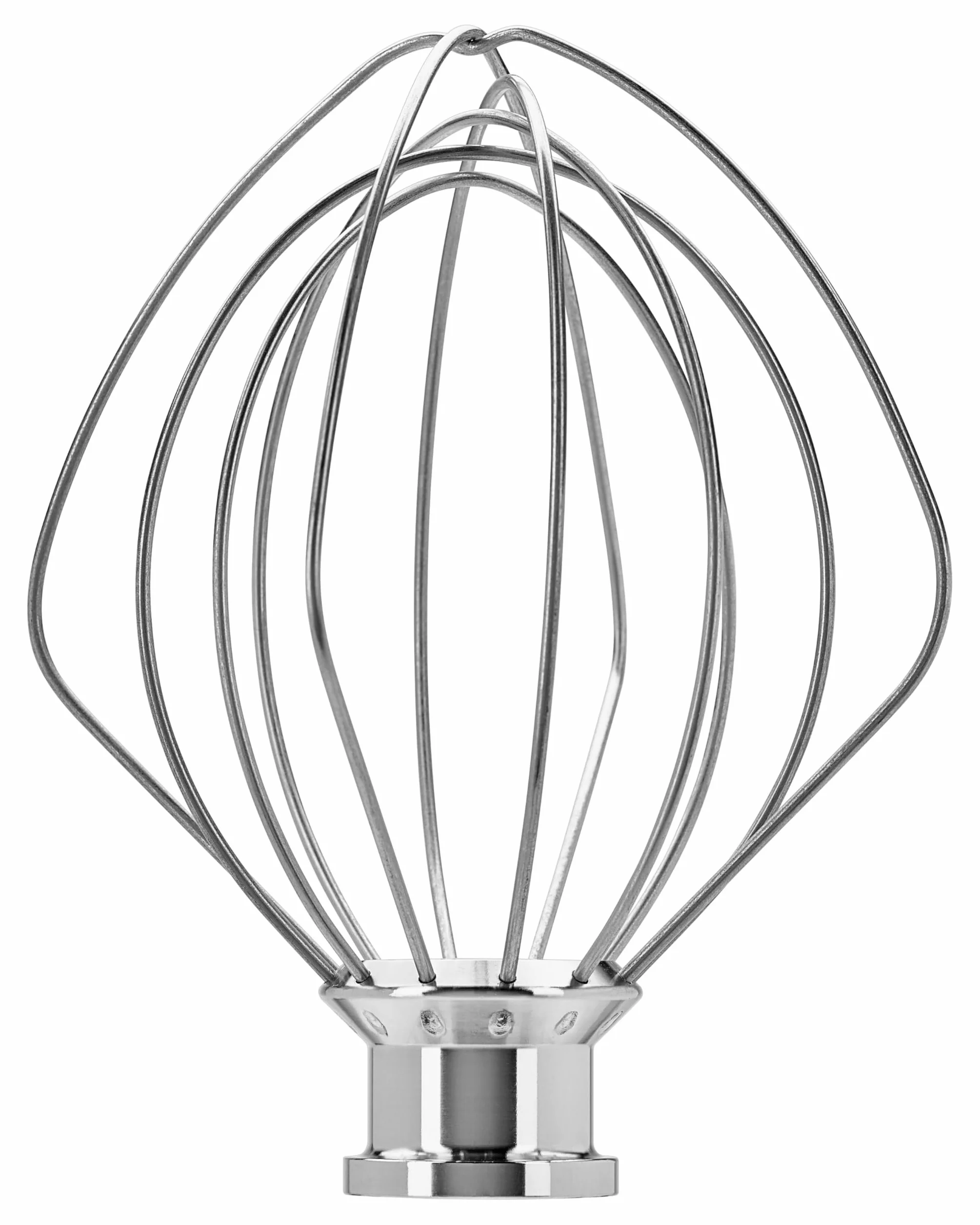 KitchenAid Set 3 Accesorios Acero Inoxidable para Batidoras Tilt-Head 4.3L y 4.7L, Incluye Batidor Plano, Gancho Amasador y Varillas, Apto Lavavajillas