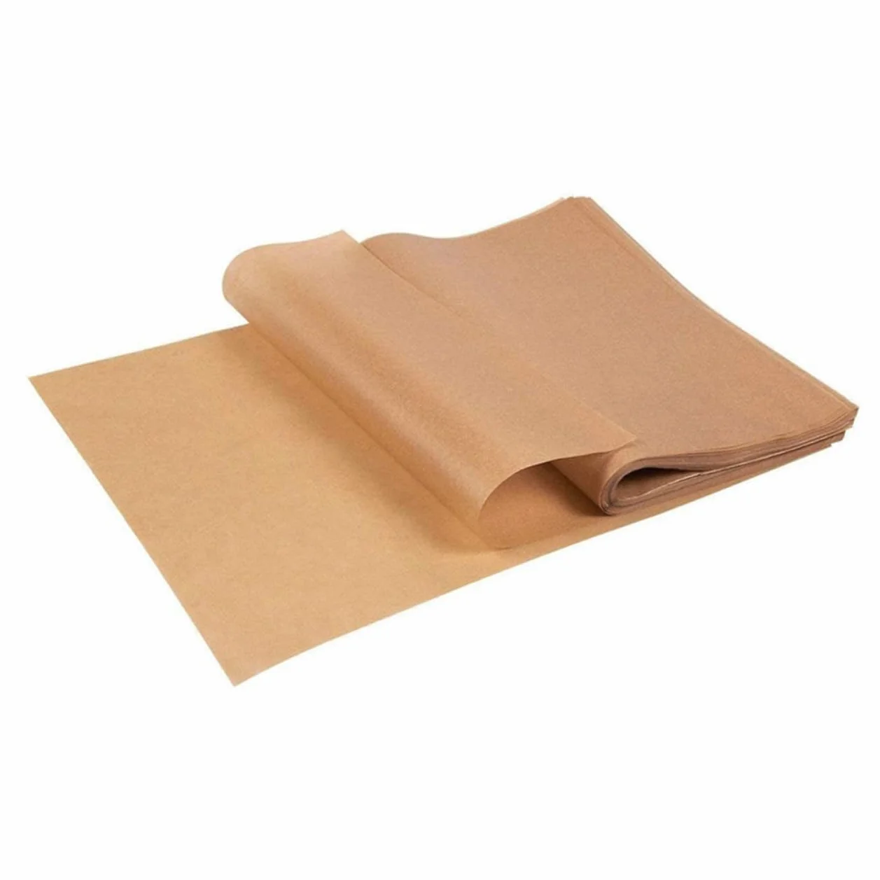 ARTIBETTER 200 piezas Papel para Hornear Unidades Papel de Horno Antiadherente para Freidora y Barbacoa Absorbente de Aceite Resistente Altas Temperaturas para Repostería y Cocina