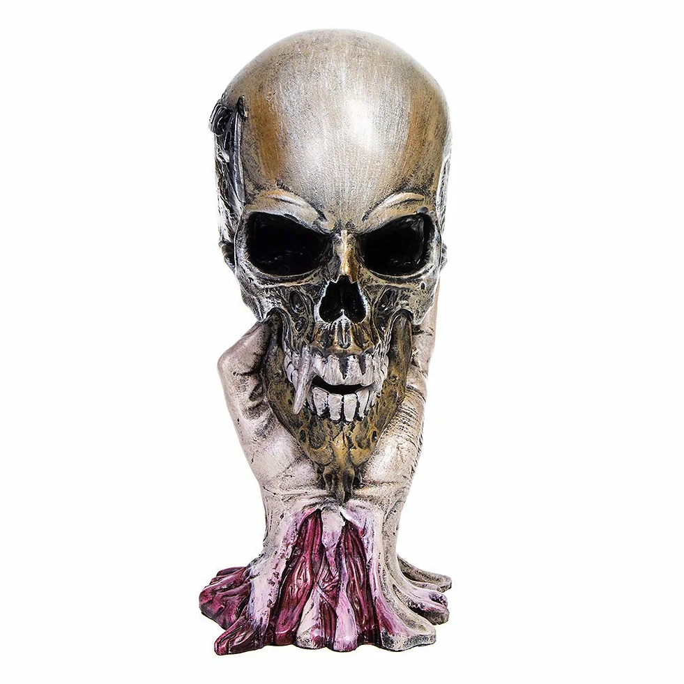 Nemesis Now Metallica Sad But True Skull 22 cm, Resina, Gris Pardo