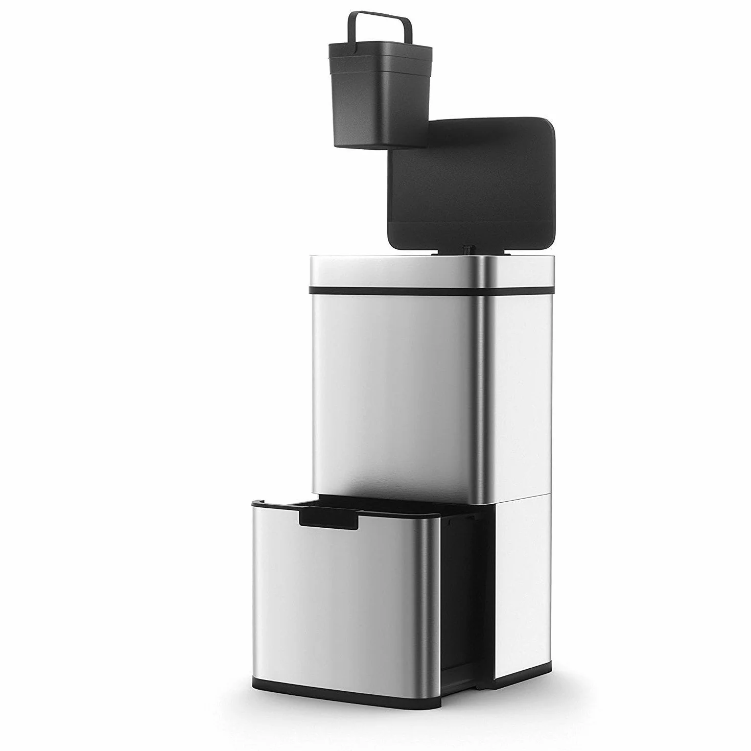 KITCHEN MOVE Papelera de cocina automática 75L NARVIK