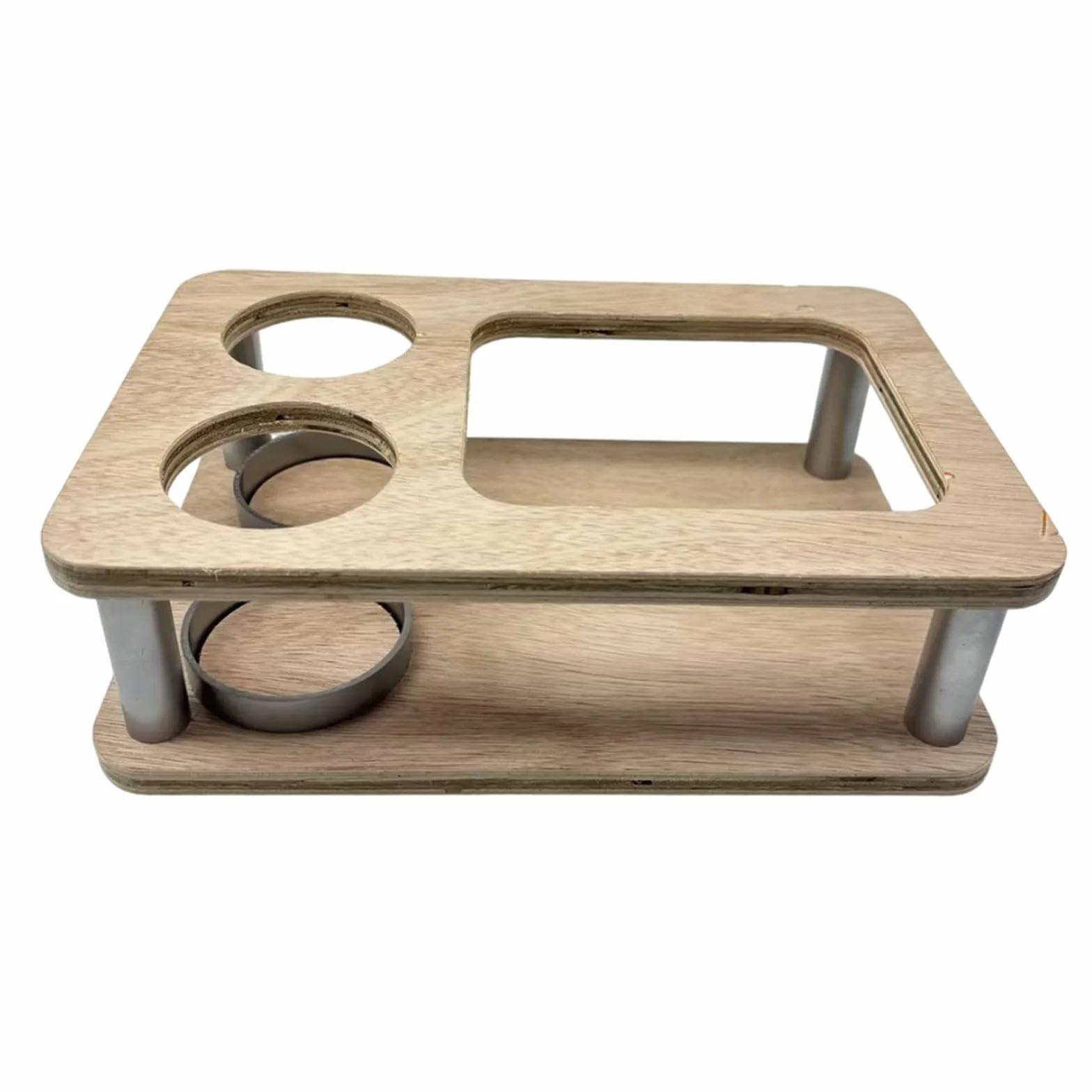 Mesa de aperitivos portátil con bandeja resistente, plato y soporte para postres, accesorio para el hogar para relajación y comodidad en la sala de estar, ideal para aperitivos y bebidas