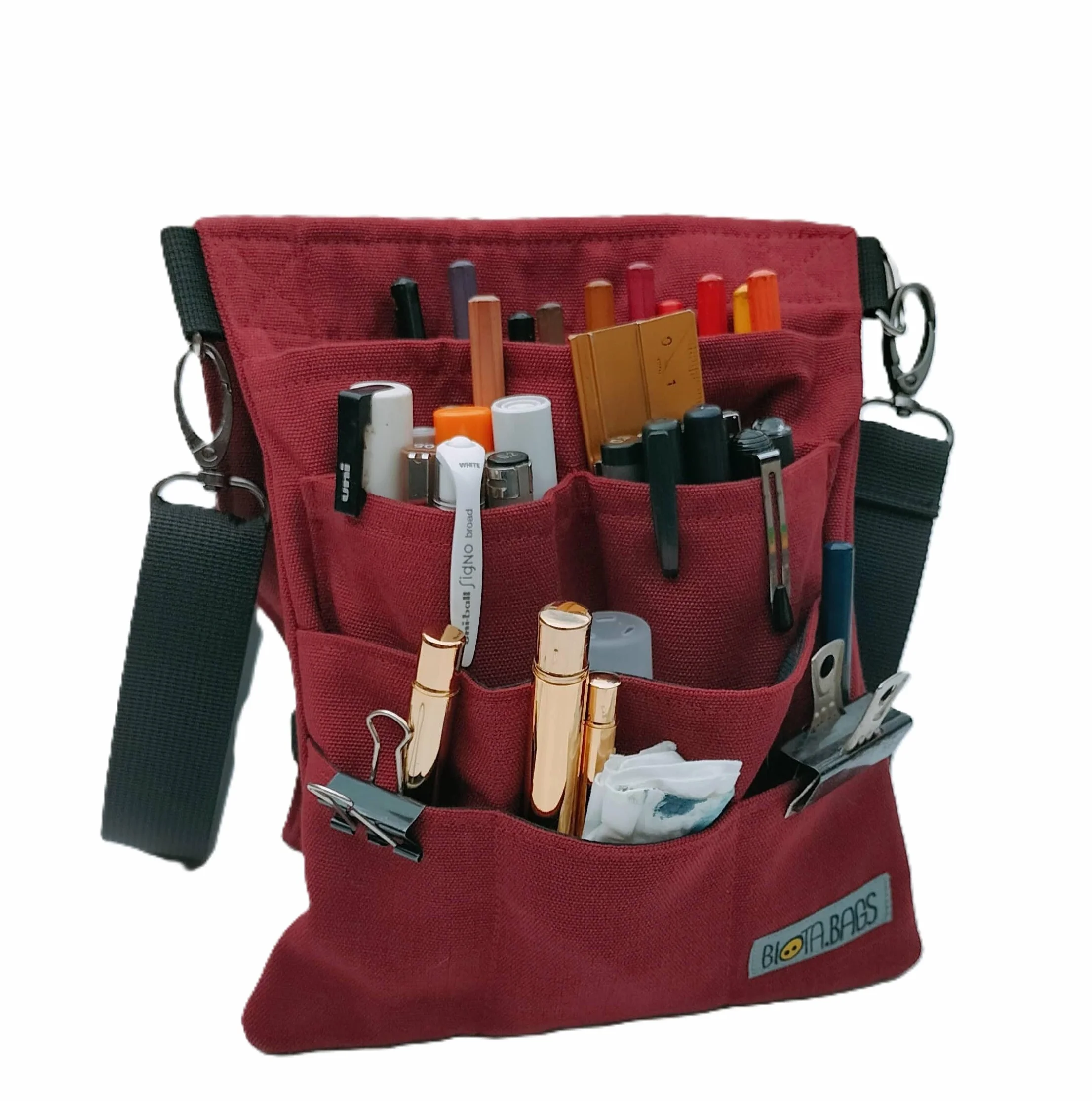 Bolso-Riñonera Urban Sketcher, Bolsa de Dibujo para Cuaderno A5 y Pinturas, Organizador de Arte Portátil de Tela, Regalo para Artistas