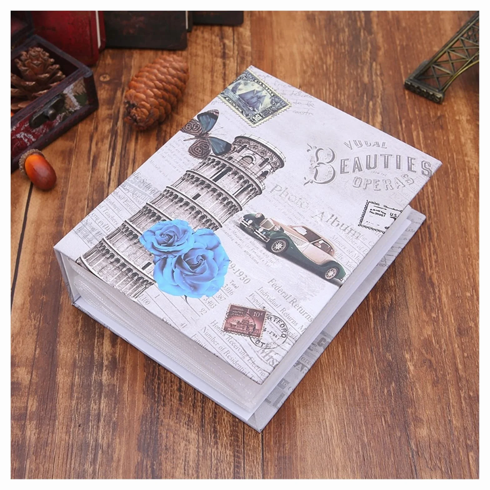 Álbum de fotos 100 imágenes Pocket Photo Album Photo InterSTICIAL Photo Niños Regalo de memoria Adecuado for álbumes de fotos familiares, amigos Álbumes de fotos, Amantes Álbumes de fotos Album de Fot