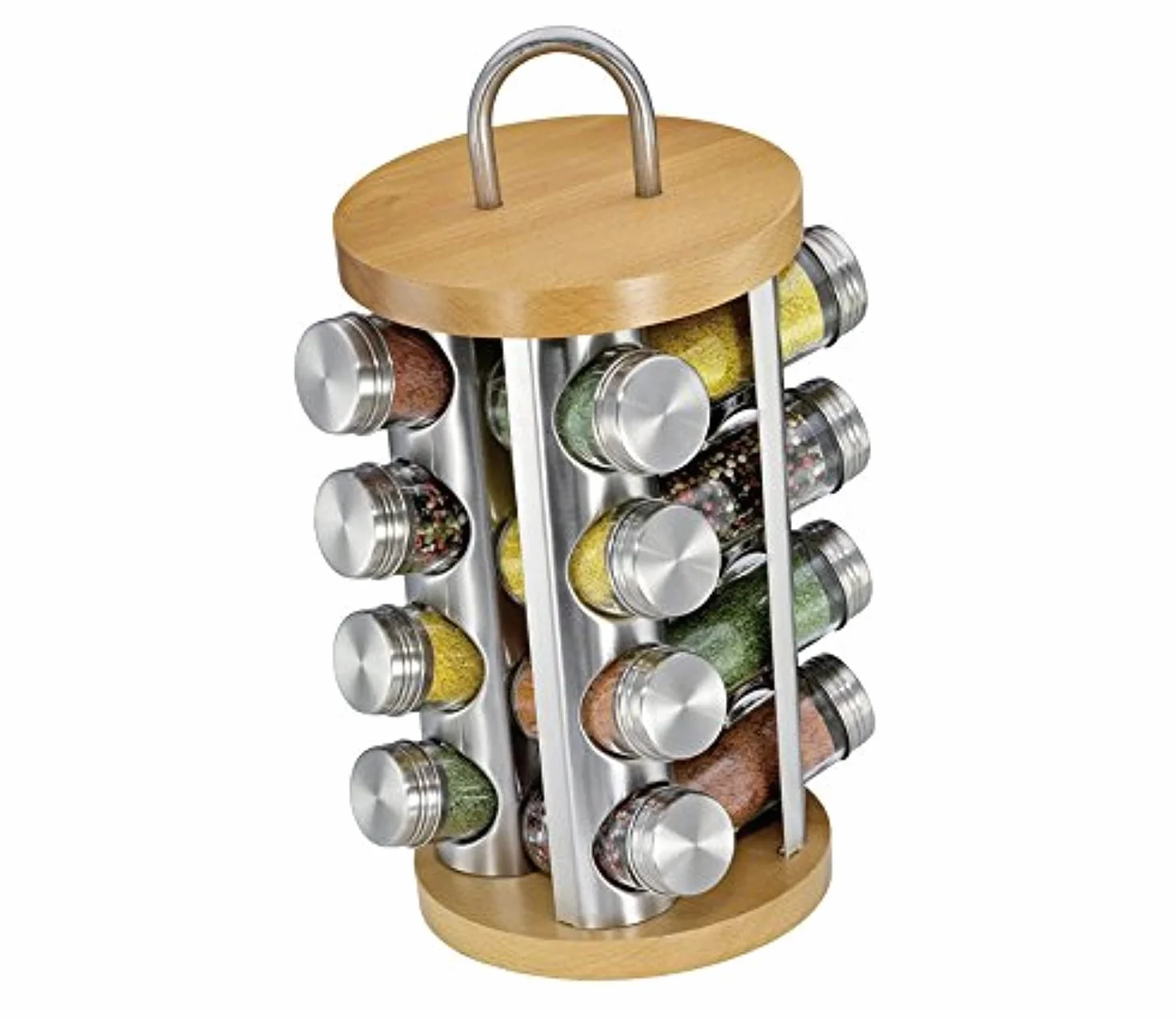 Küchenprofi KP2615002816 - Soporte para especias, acero inoxidable 18/8, color marrón