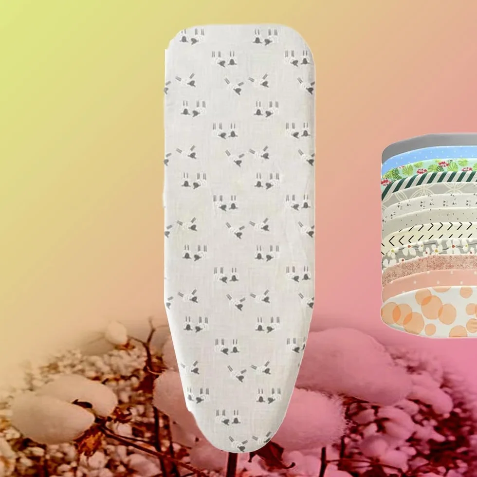 Funda for Tabla de Planchar Reflectante Calor 13 x 36 Pulgadas, Acolchado for fácil Ajuste(Greyc)