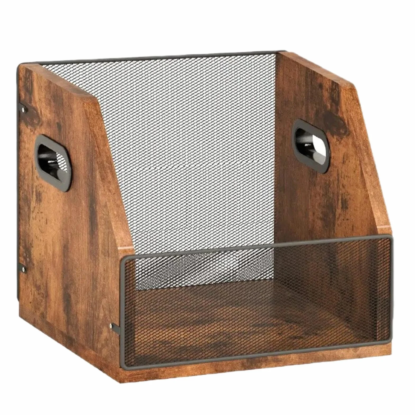 Soporte para Discos Organizador de Álbumes Retro de Madera | Soporte De Discos Para Escritorio Para Sala Dormitorio Apartamento Garaje Armario Jóvenes Adultos Amantes Música