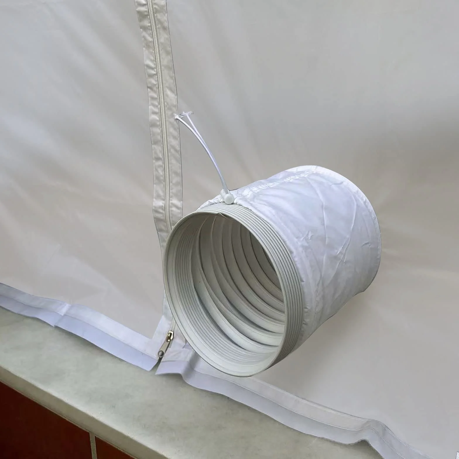 Aislante de Puerta HOOMEE 100x210cm para Aire Acondicionado Portátil con Cremallera