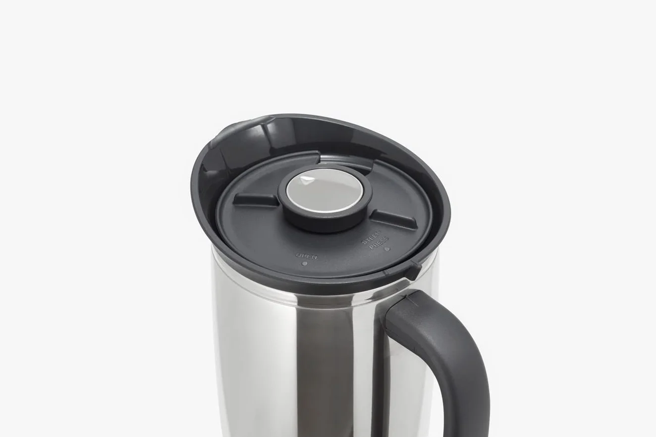 ZOJIRUSHI SK-XAE10XA - Prensa francesa de acero inoxidable aislada al aspiradora