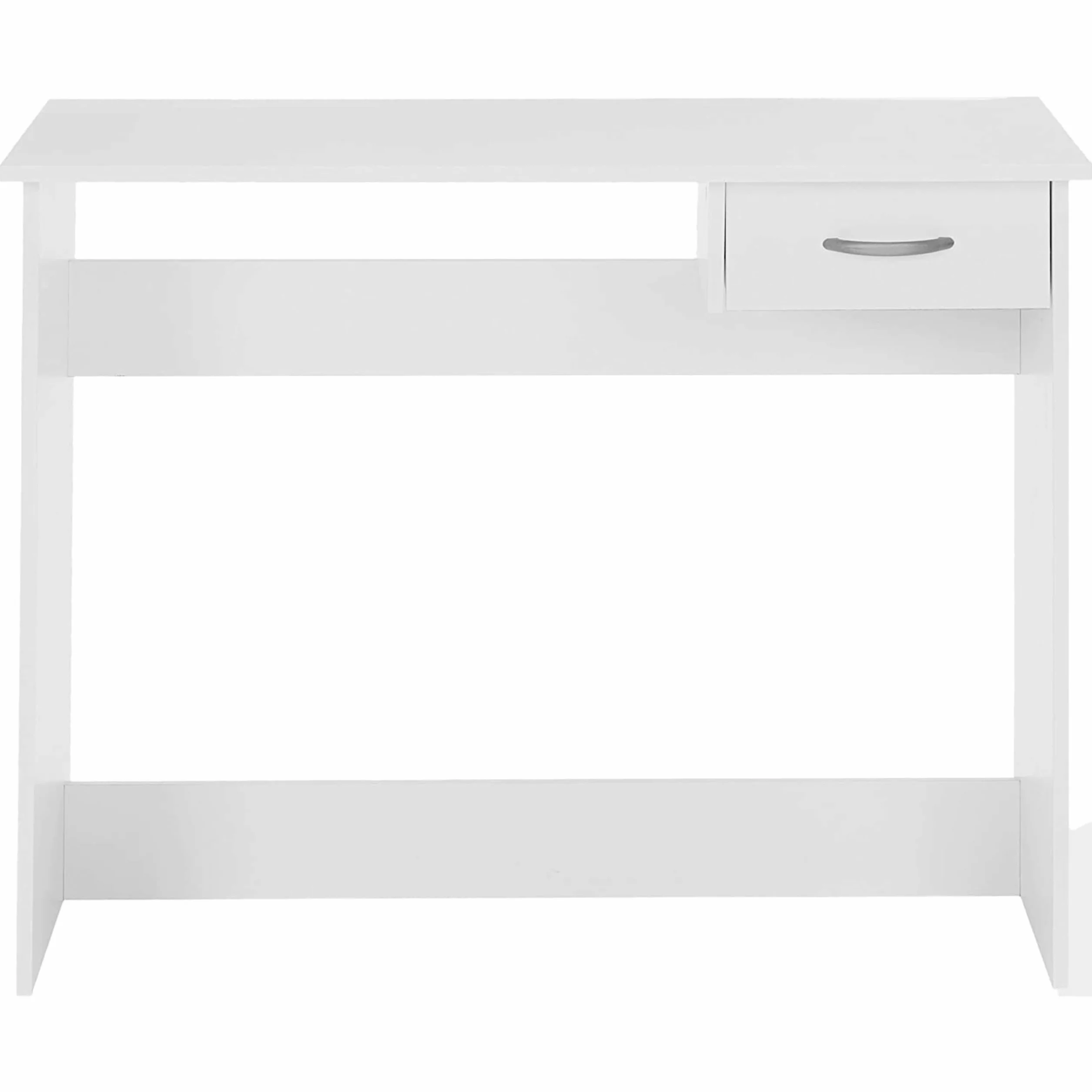 Escritorio Juvenil Dormitorio Estudio Color Blanco 101x77x50 cm