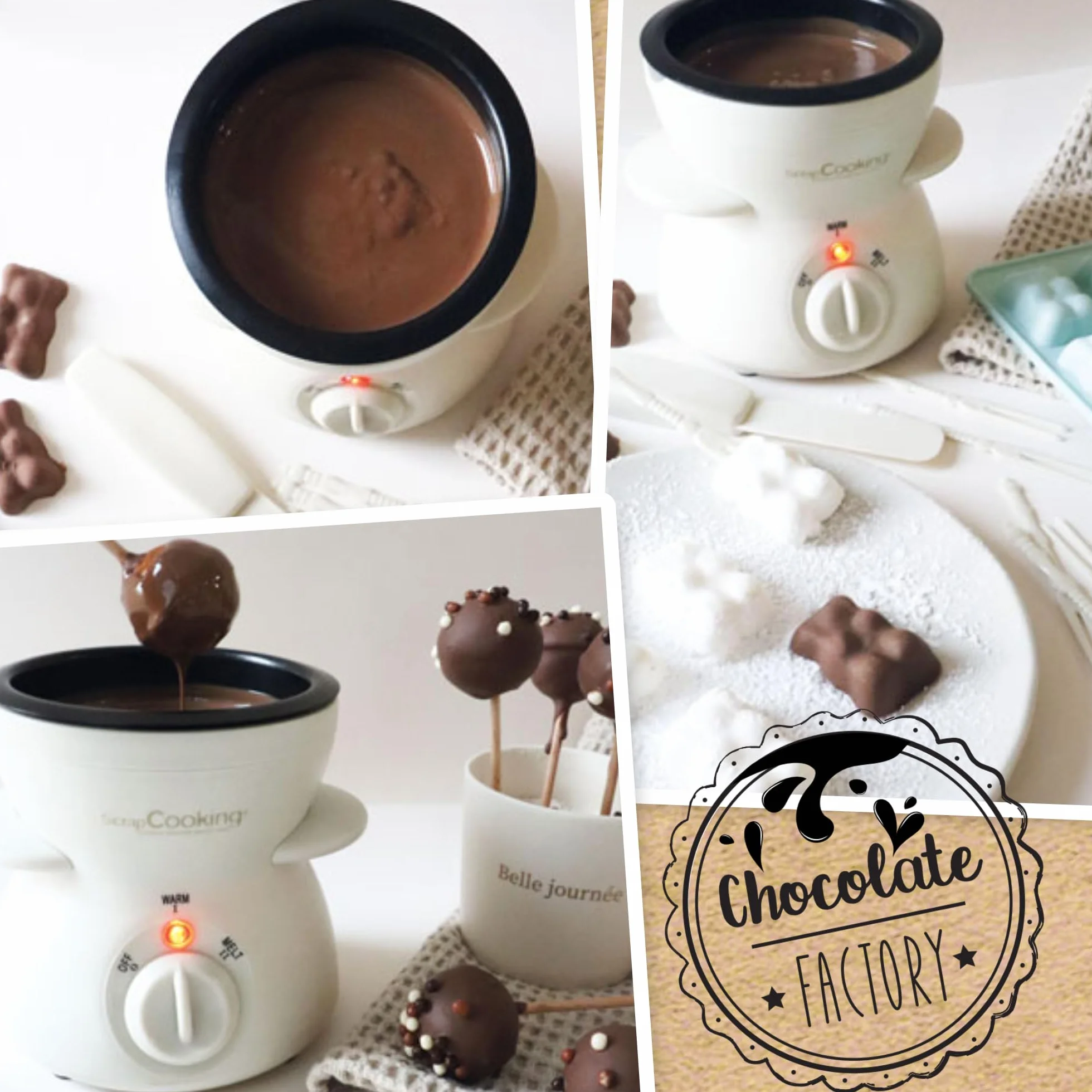 Máquina Fondue de Chocolate Chocolate Factory Eléctrica 2-4 Personas