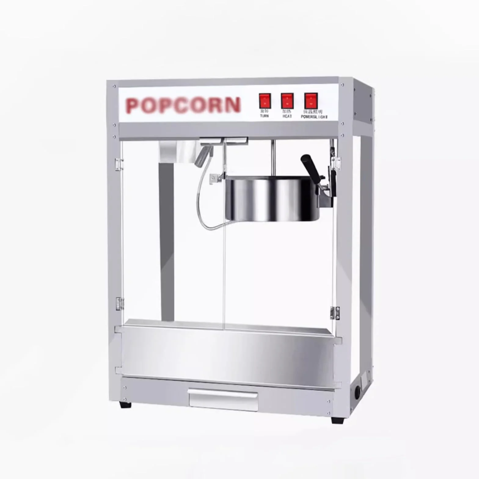 fabricante de palomitas de maíz Máquina de palomitas maíz cine comercial calefacción eléctrica totalmente automática Snack Puffer para uso familiar