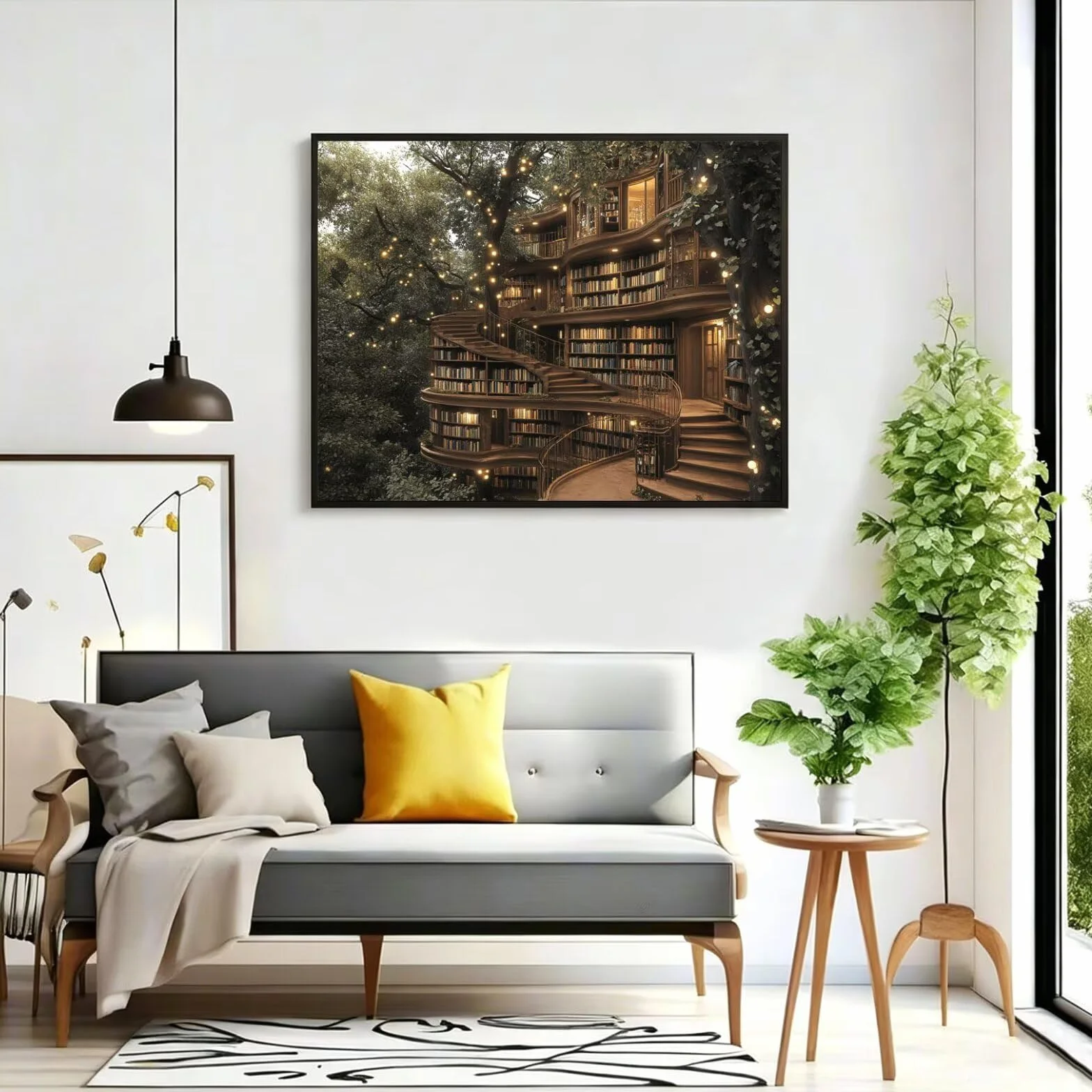 Pintar por Numeros libro Pinturas Acrilicas bosque Pintura por Numeros Adultos Lienzos para Pintar, Pintura Acrilica Manualidades, Decoración para Hogar, Regalos Cumpleaños, 90x120cm Sin Marco, q-800