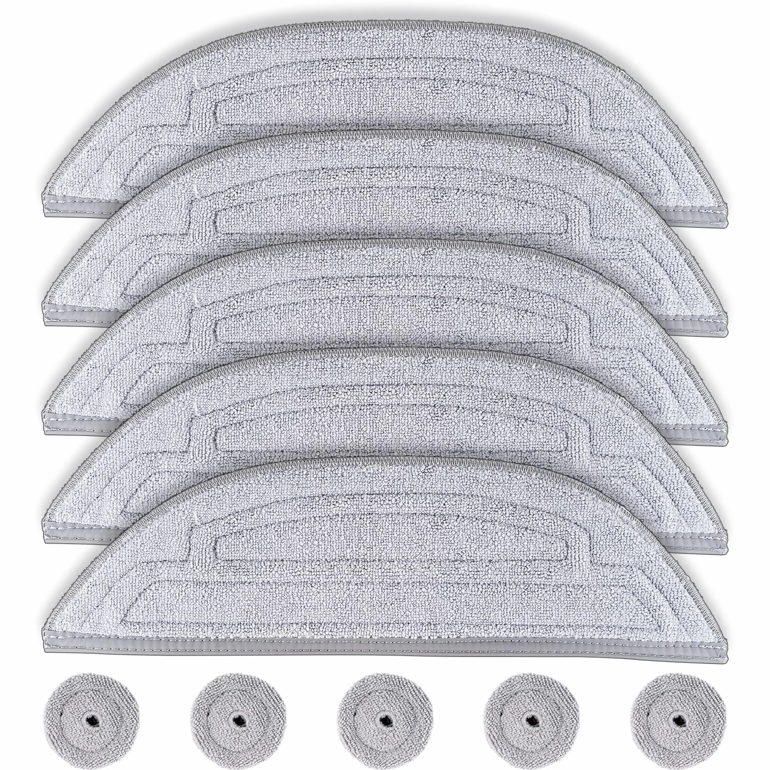 Almohadillas para fregona para Roborock S8 MaxV Ultra, S8 Max Ultra, VibraRise con módulos de vibración sónica dual, Edge