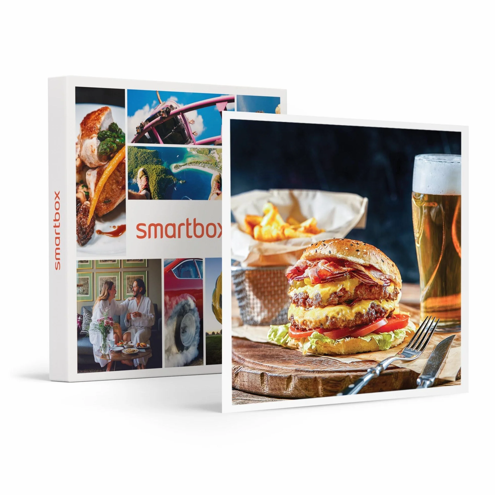 Smartbox - Caja Regalo - De Hamburguesas Gourmet y Mucho más: 1 Comida o Cena con Bebidas - Ideas Regalos Originales
