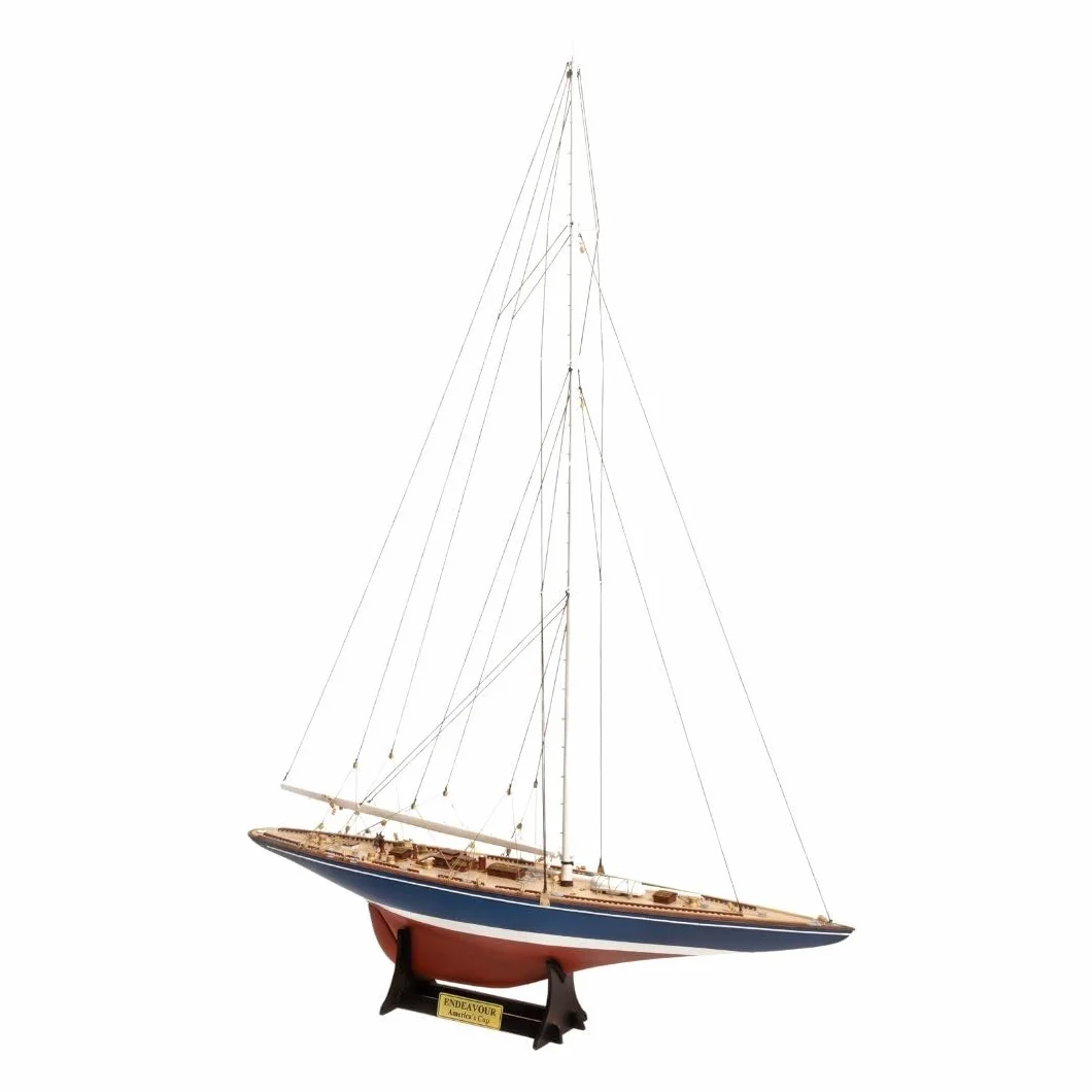 Occre Maqueta del yate Endeavour 12013 a escala 1:75, kit de construcción, 53 cm x 9,2 cm x 72,5 cm