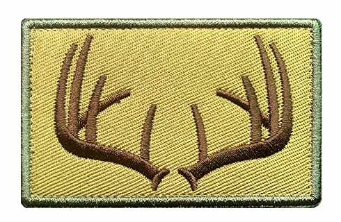 Parche bordado para mochila, chaqueta, chaleco, uniforme militar, color verde