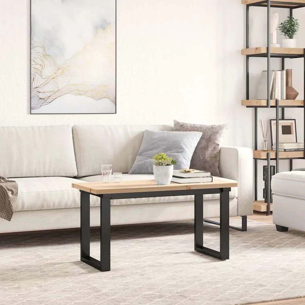 Genérico Tablero de Mesa Rectangular Madera Maciza Pino 90x40x2,5 cm,Accesorios para mesas,Tableros para mesas-847429