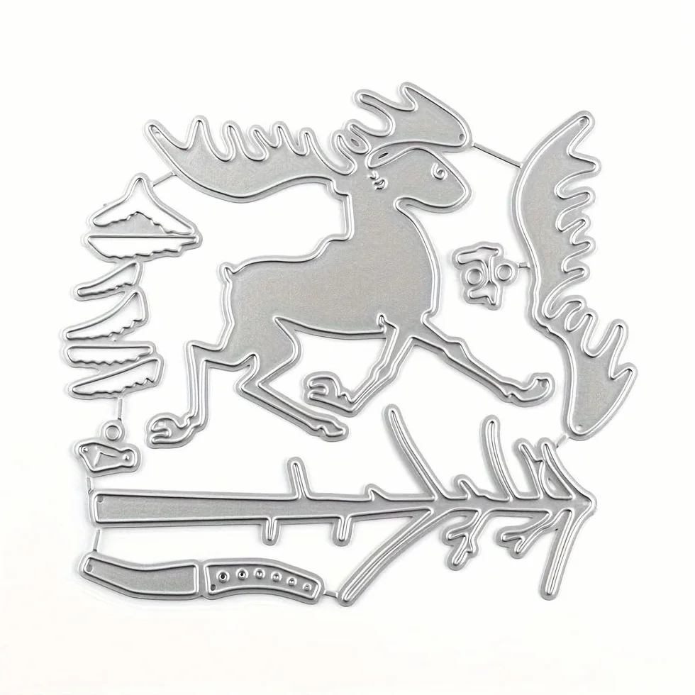 Lapoo Festivals - Troquel de corte de metal para álbumes de recortes, plantillas de corte duraderas para álbumes de recortes, álbumes de fotos, tarjetas de papel decorativas, suministros para hacer