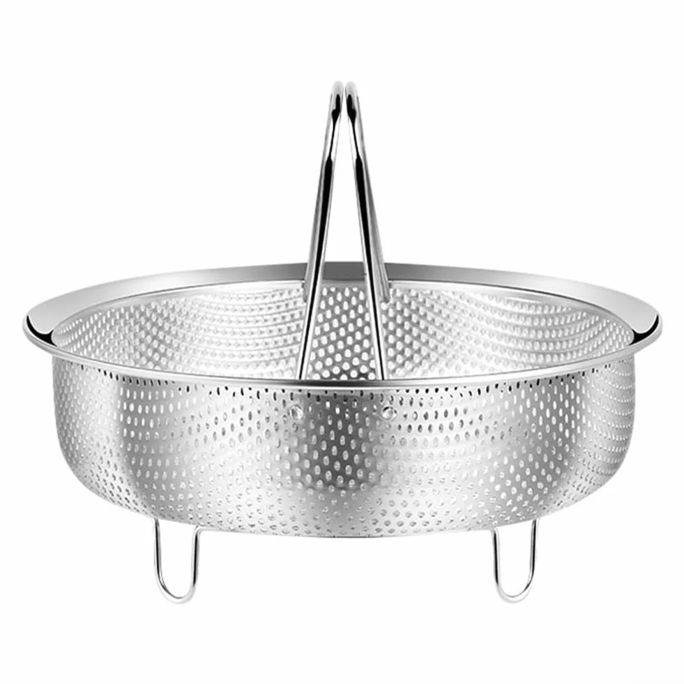 Cesta de vapor de acero inoxidable 304 para olla a presión, 14-24 cm XL