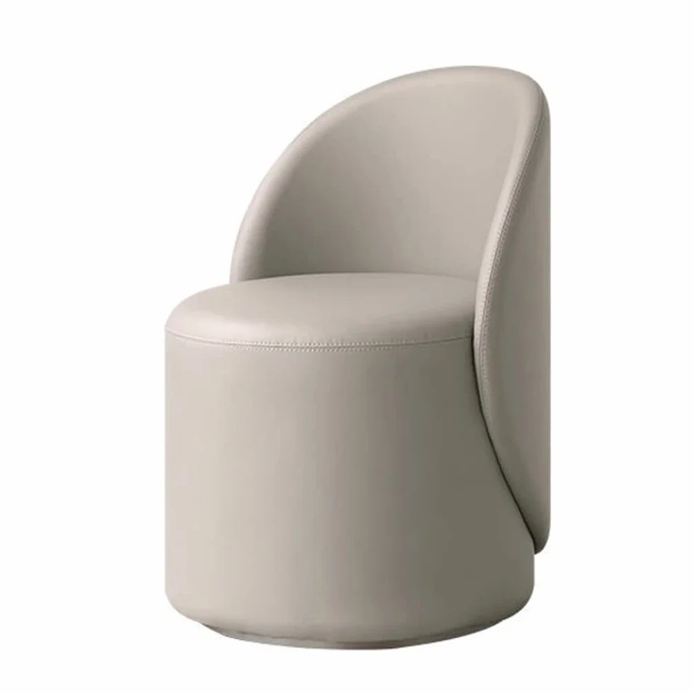 Taburete De Maquillaje para Dormitorio Taburete De Maquillaje De Alta Gama Respaldo Simple Silla De Tocador Taburete Giratorio (Color : C, Size : 40 * 40 * 67cm)