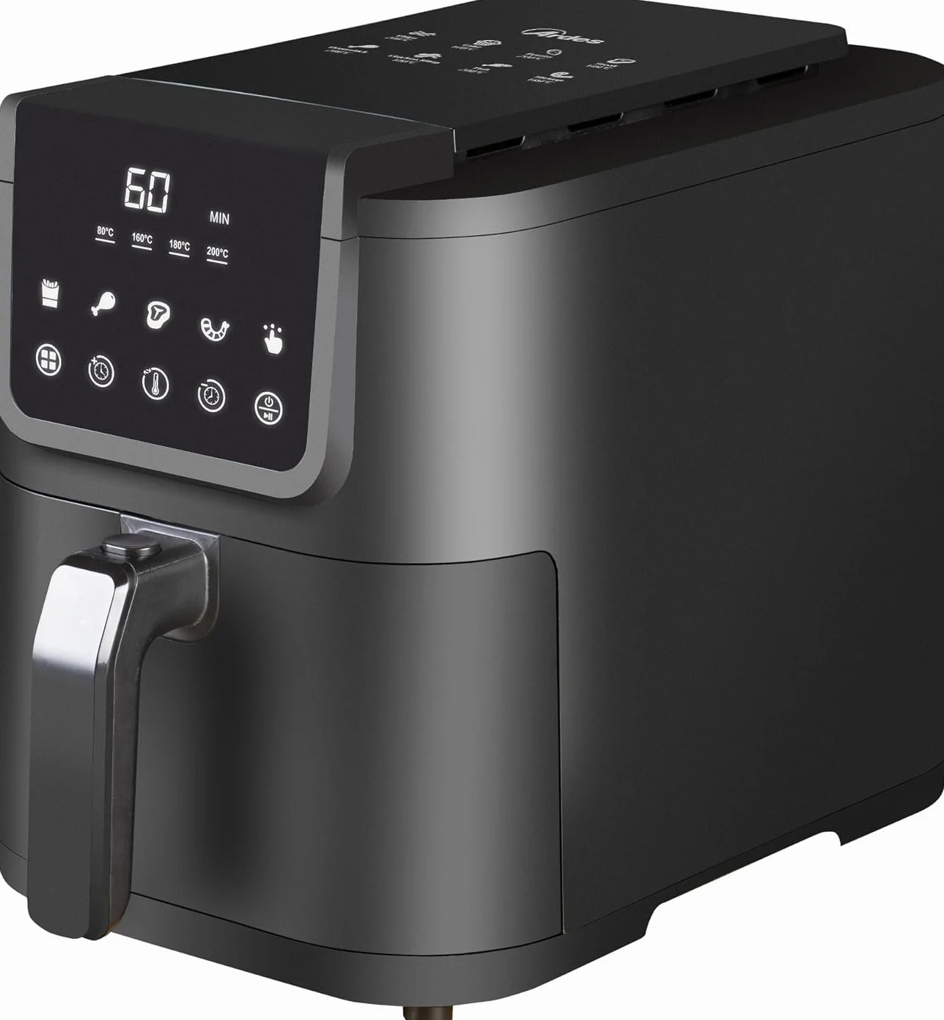 Ardes FRIGGISANA INFINITY 5L Freidora de Aire Slim XL 5L con Pantalla Digital Táctil, Temporizador 60’, 5 Programas y Cavidad Súper Profunda Antiadherente
