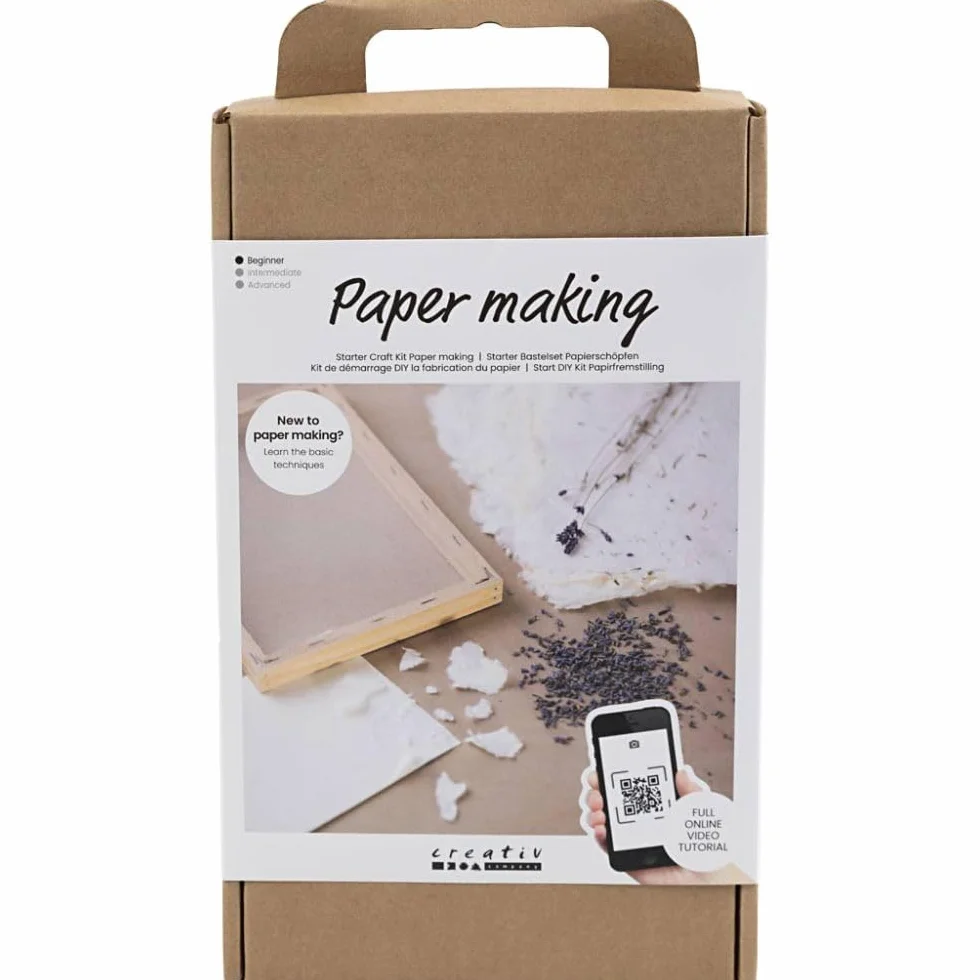Creativ Kit de manualidades para principiantes para fabricación de papel, 1 paquete