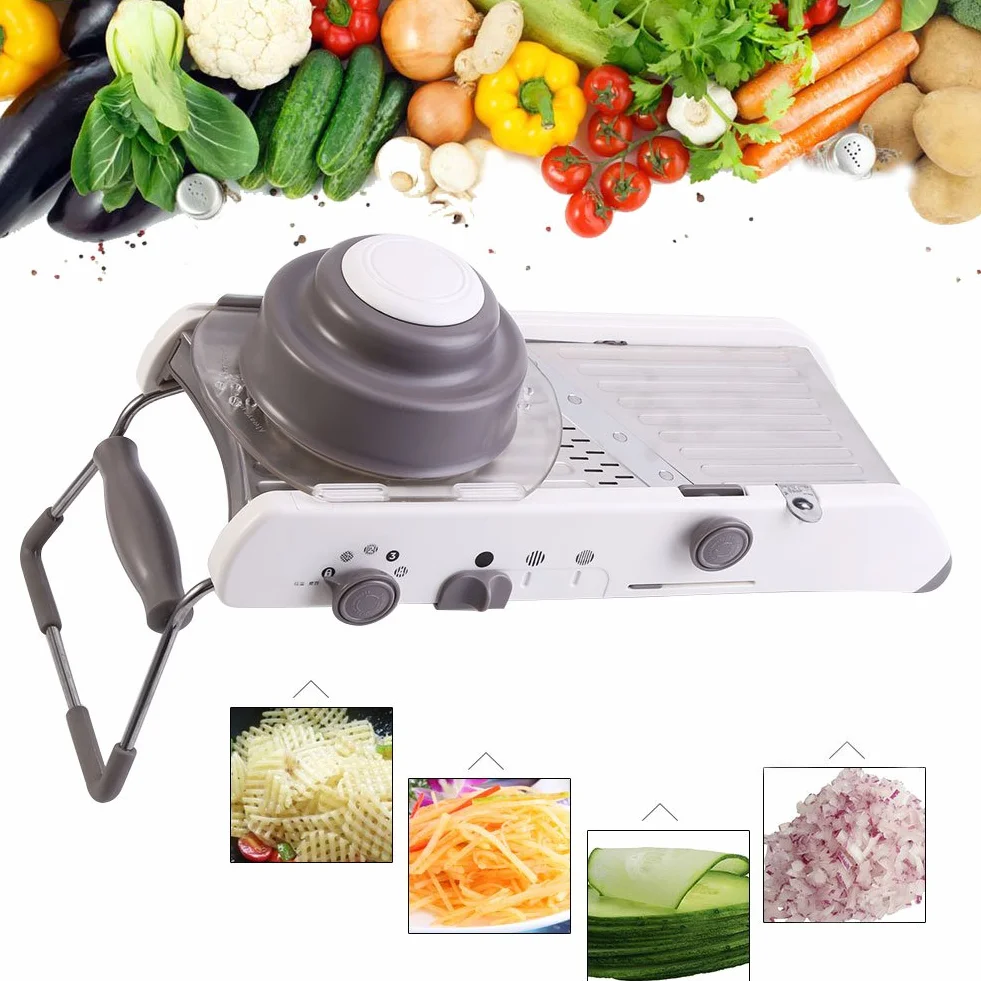 Yosoo Multi-Functional Vegetales Mandoline Slicer Fruit Peeler, Herramienta de Cocina Profesional Cortador de Alimentos