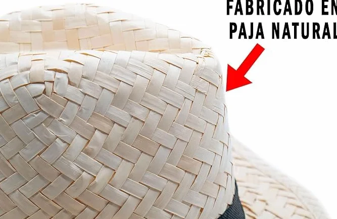 Gorros Personalizados Para Eventos - PACK 10 Sombreros con Tu Imagen o Frase - Sombreros de Paja Para Mujer y Hombre - Cinta de color a elegir - Natur