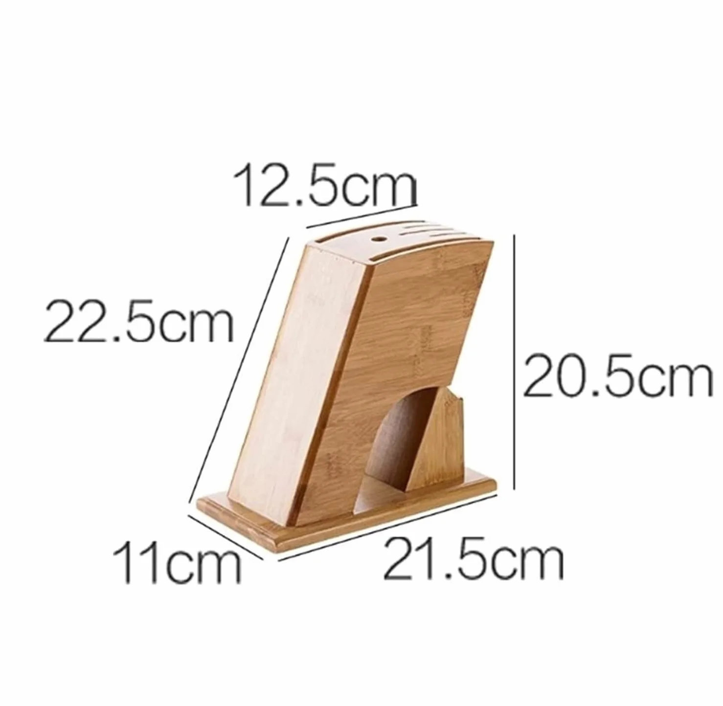 Bloque Cuchillos Cocina Utensilios De Cocina De Bambú Soporte para Cuchillos Soporte para Cuchillos Almacenamiento De Cuchillos Accesorios De Cocina