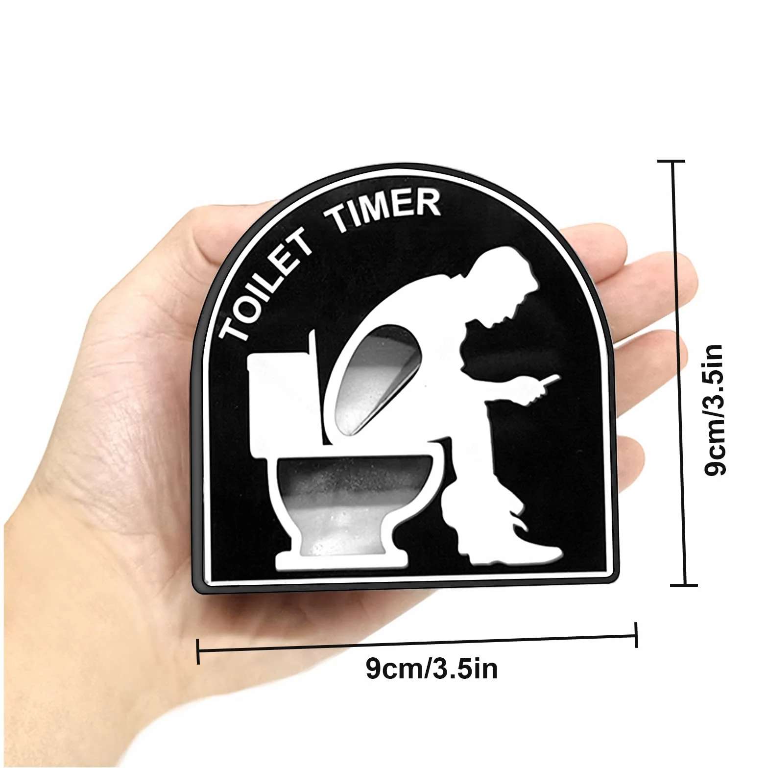 Reloj de Arena para Baño Decoración Hogar Herramienta Descompresión Regalo Padre
