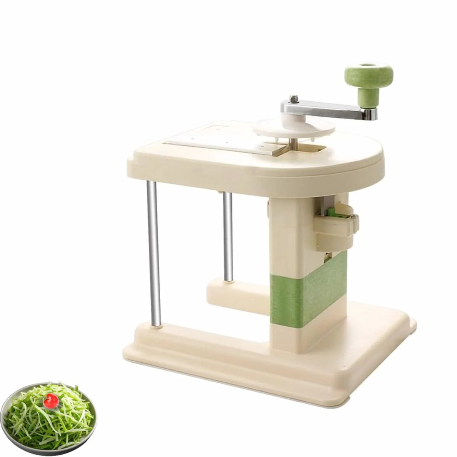 Trituradora de repollo multifuncional y cortador de verduras: corta 5 kg de ensalada de col en 5 minutos, picadora de grado comercial para ensaladas, ahorra tiempo y esfuerzo en la cocina
