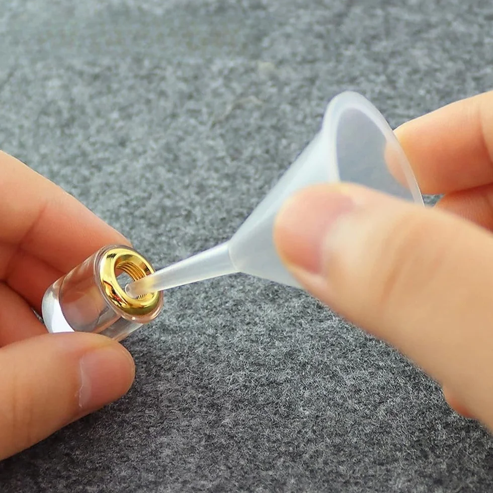 Embudo Pequeño Cocina Plástico Resistente Anti-derrame Reutilizable 5u